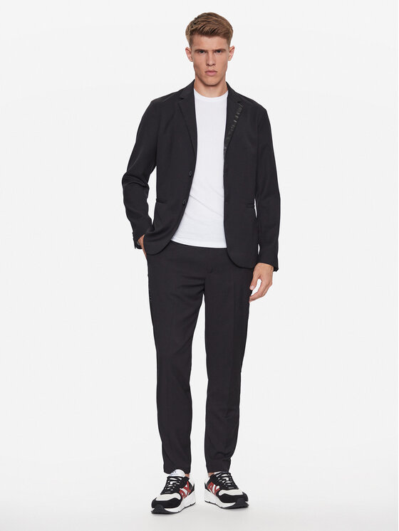 Armani Exchange Armani Exchange Giacca da abito 6RZG44 ZNXZZ 1200 Nero Regular Fit