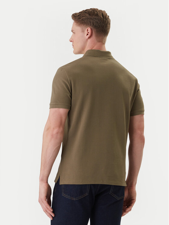 Calvin Klein Jeans Calvin Klein Jeans Poloshirt LV040EM269 Khakifarben Regular Fit