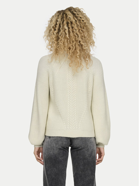 ONLY ONLY Golfas Katia 15324678 Écru Regular Fit