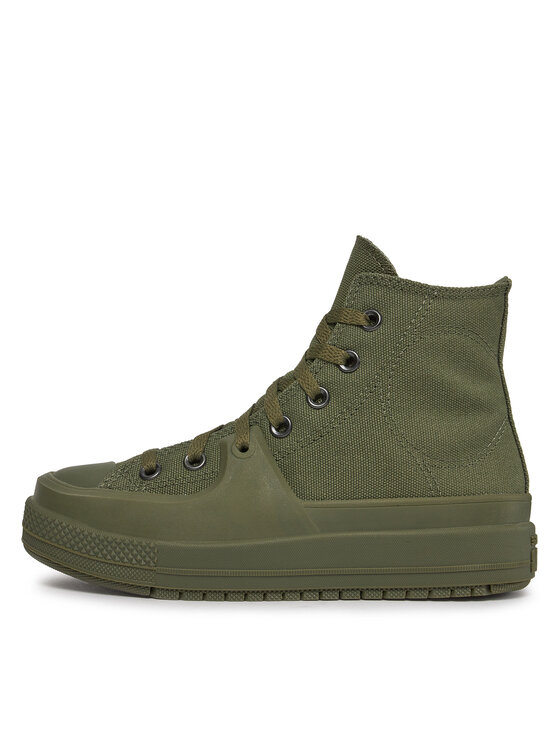 Converse Converse Tenisice Chuck Taylor All Star Construct Mono Canvas A06887C Zelena