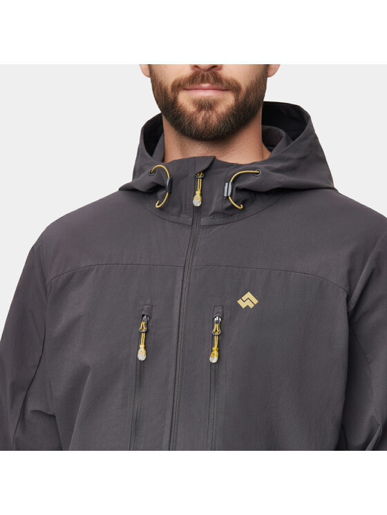 Alpinus Alpinus Kurtka softshell Pourri Szary Slim Fit