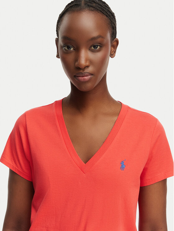 Polo Ralph Lauren Polo Ralph Lauren Majica 211B14611002 Rdeča Straight Fit