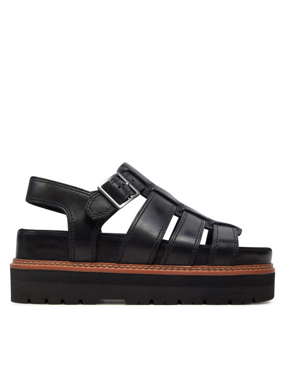 Clarks Clarks Босоніжки Orianna Twist 26176317 Чорний