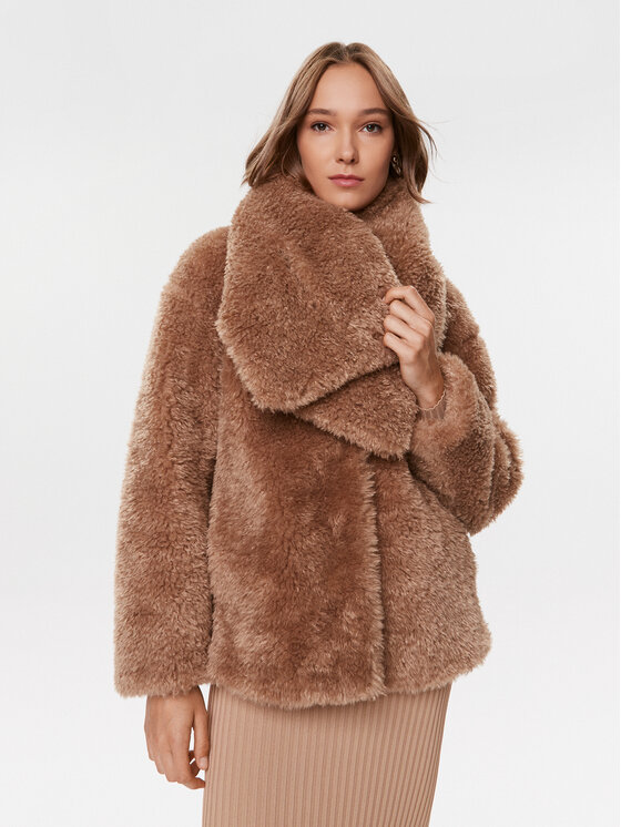 Guess Kožušina W3BL76 WEYQ0 Hnedá Regular Fit
