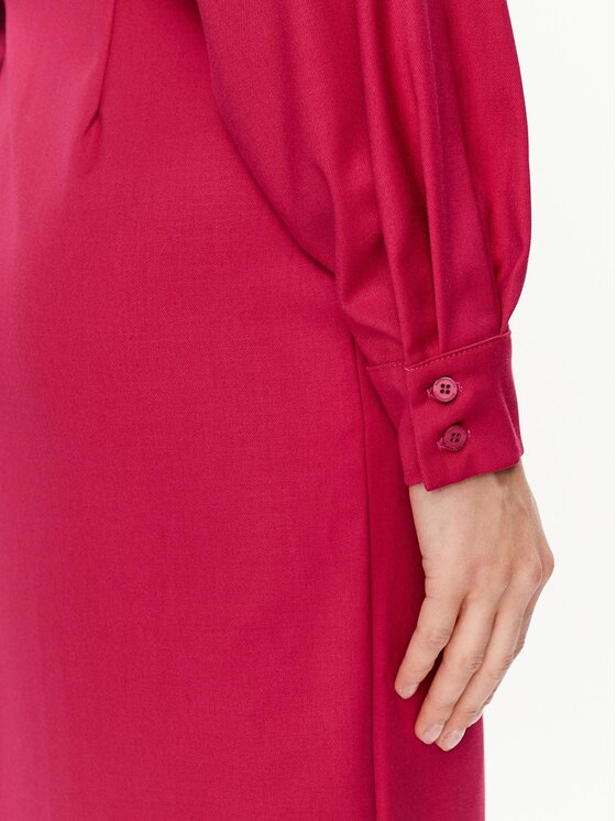Silvian Heach Silvian Heach Rochie tip cămașă GPA23319VE Roz Regular Fit