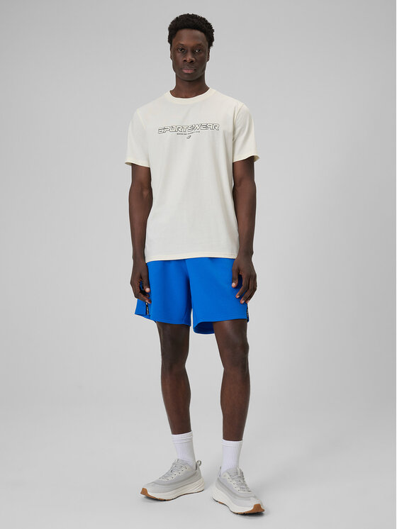 4F 4F T-Shirt BRAND CODE Kremowy Regular Fit