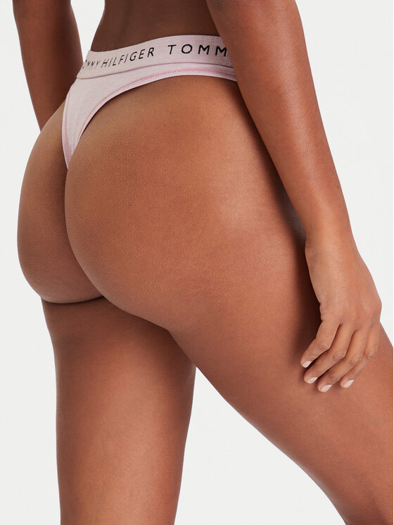 Tommy Hilfiger Tommy Hilfiger Stringi UW0UW06039 Rozā