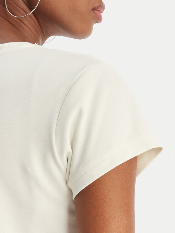 Juicy Couture Juicy Couture T-särk Capped JCWCT126318 Ekrüüvärv Slim Fit