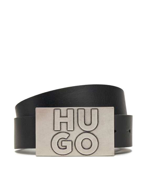 HUGO HUGO Чоловічий ремінь 50537037 Чорний