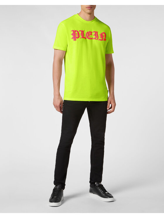 PHILIPP PLEIN PHILIPP PLEIN T-Shirt 105 Žlutá Regular Fit