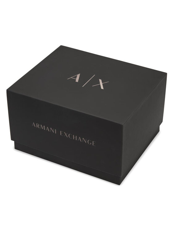 Armani Exchange Armani Exchange Hodinky Leonardo Gift Set AX7136SET Čierna