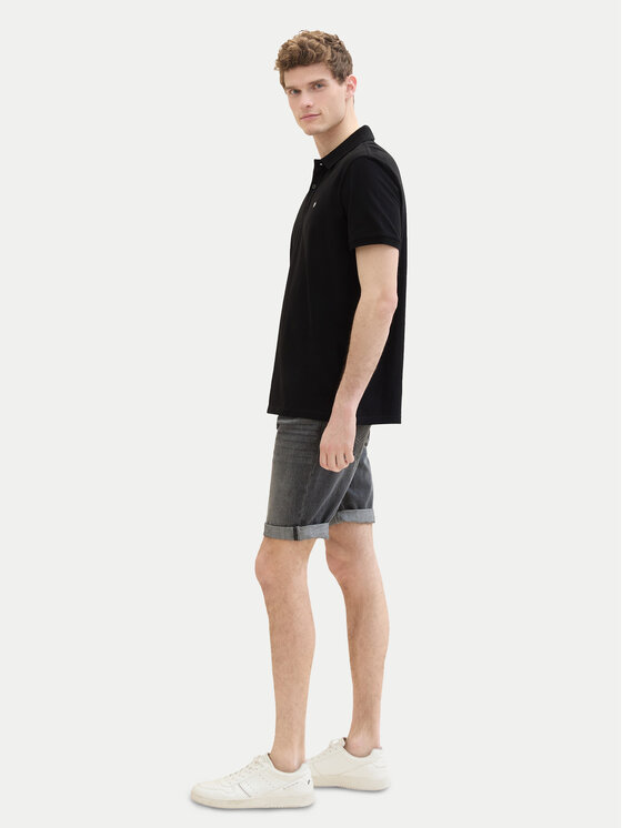 Tom Tailor Tom Tailor Džinsiniai šortai 1040194 Pilka Regular Fit