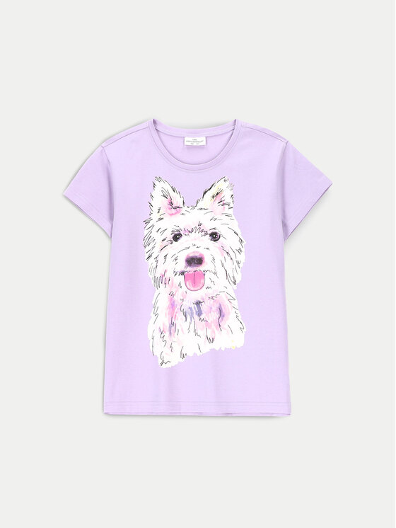 Coccodrillo Coccodrillo Tricou ZC4143204VGA Violet Regular Fit