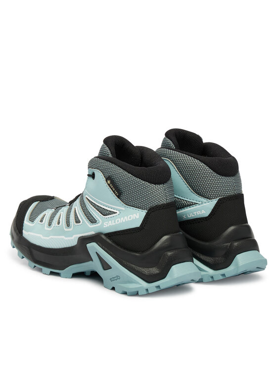 Salomon Salomon Pārgājienu apavi X Ultra Mid Gore-Tex L47746100 Zaļš