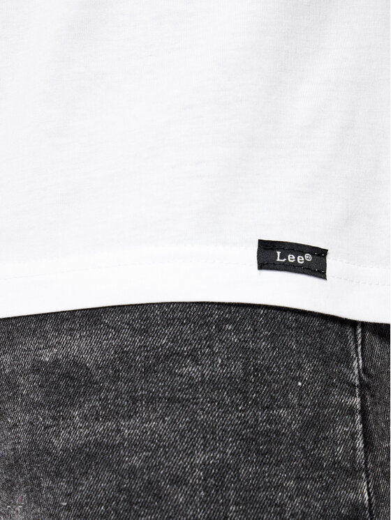 Lee Lee Komplet t-shirtów Twin Pack Crew L680CMKW 112117018 Kolorowy Fitted Fit