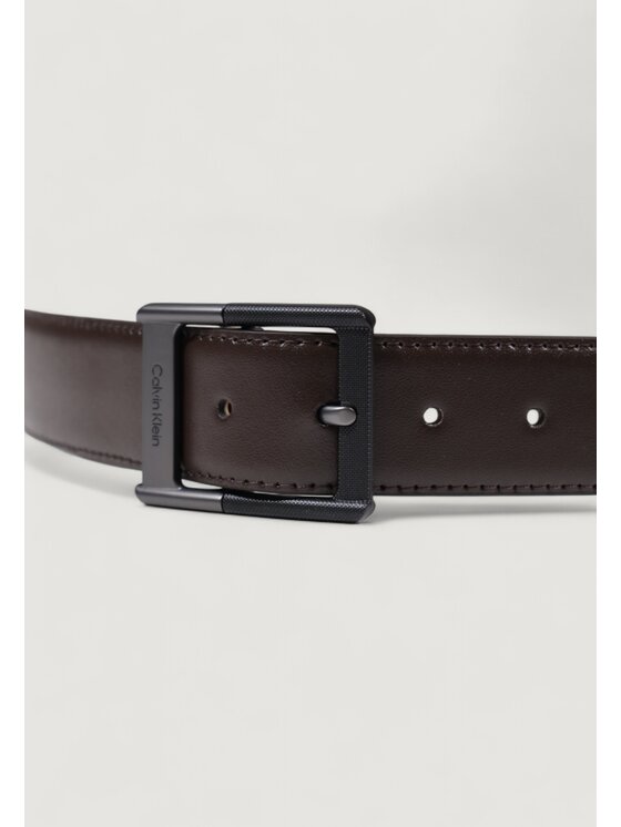 Calvin Klein Calvin Klein Cintura da uomo CLASSIC BUCKLE BELT 38MM Marrone