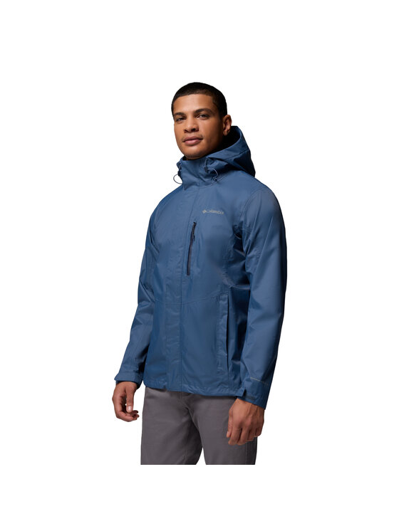 Columbia Columbia Kurtka przejściowa Pouring Adventure III Jacket Granatowy Regular Fit