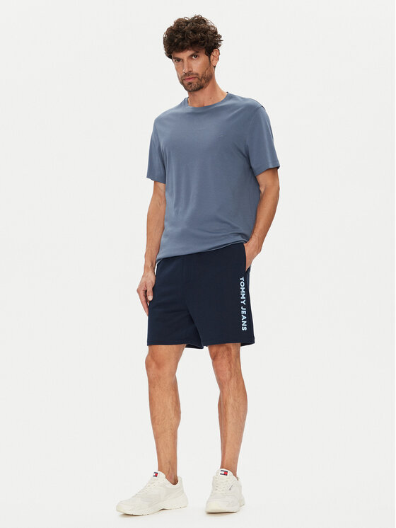 Tommy Jeans Tommy Jeans Szorty sportowe New Classic Beach DM0DM21781 Granatowy Relaxed Fit