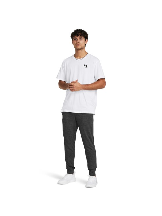 Under Armour Under Armour Spodnie dresowe Rival Terry Jogger Szary Basic Fit