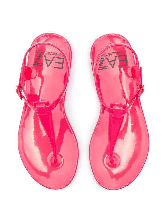Emporio Armani Emporio Armani Sandále XFQ007 XK091 00029 Červená