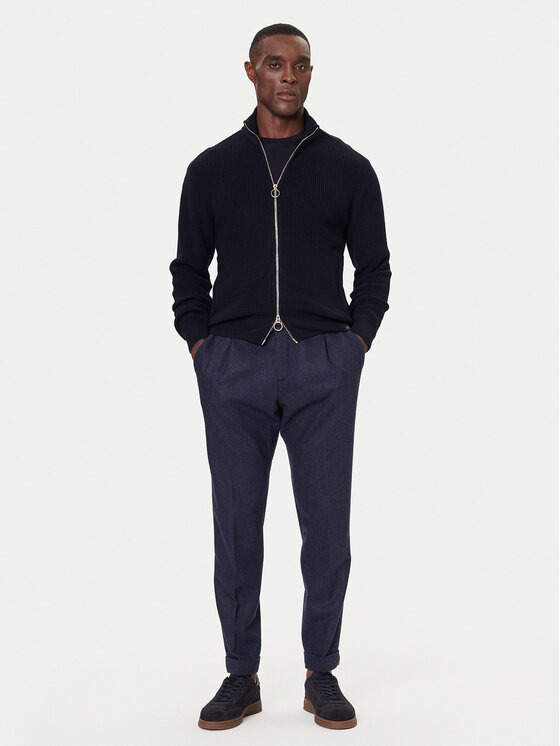 Paul&Shark Paul&Shark Παντελόνι υφασμάτινο 15314077 Σκούρο μπλε Regular Fit