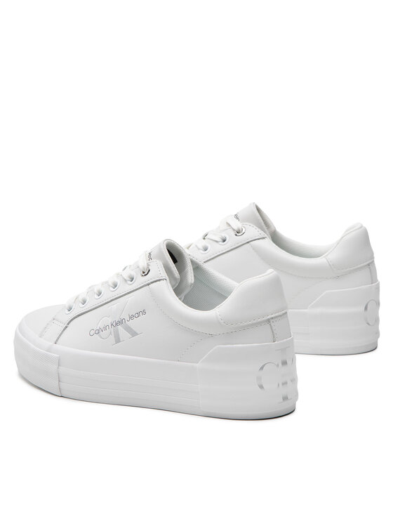 Calvin Klein Jeans Calvin Klein Jeans Superge Vulc Flatform Bold Lth YW0YW00821 Bela