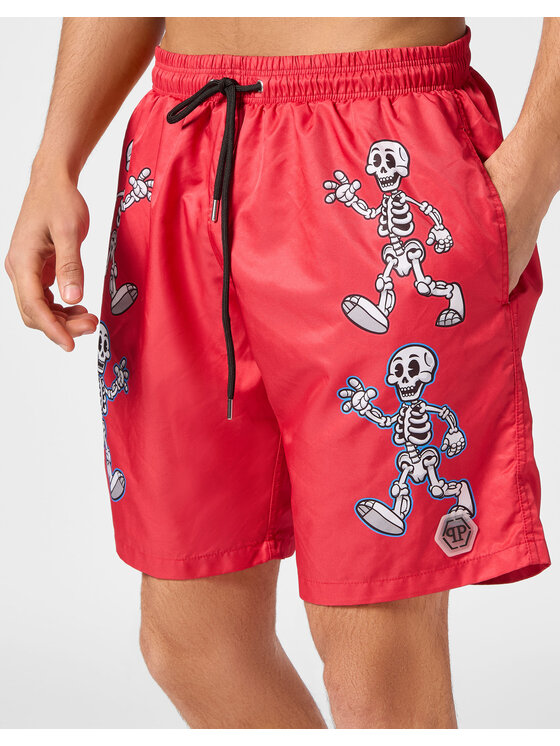 PHILIPP PLEIN PHILIPP PLEIN Kąpielówki 9651 Czerwony