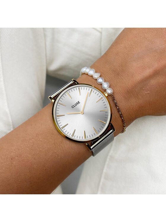 Cluse Cluse Hodinky CG10119 Stříbrná