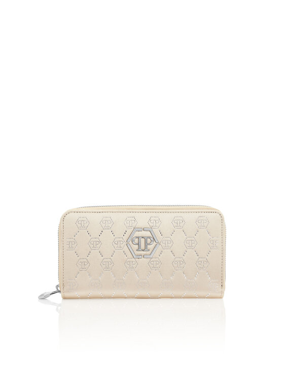 PHILIPP PLEIN PHILIPP PLEIN Portfel 23135 Beżowy
