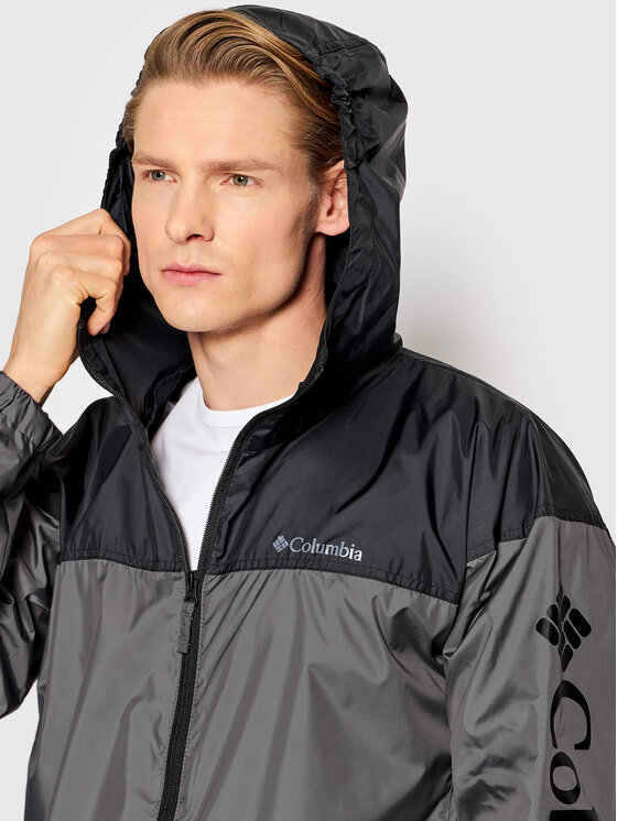 Columbia Columbia Vetrovka Flash Challenger 1988715 Siva Regular Fit