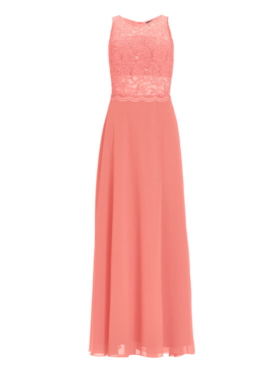 Swing Swing Večerní šaty 5AI01400 Korálová Regular Fit