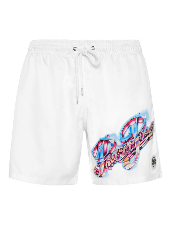 PHILIPP PLEIN PHILIPP PLEIN Kąpielówki 23375 Biały