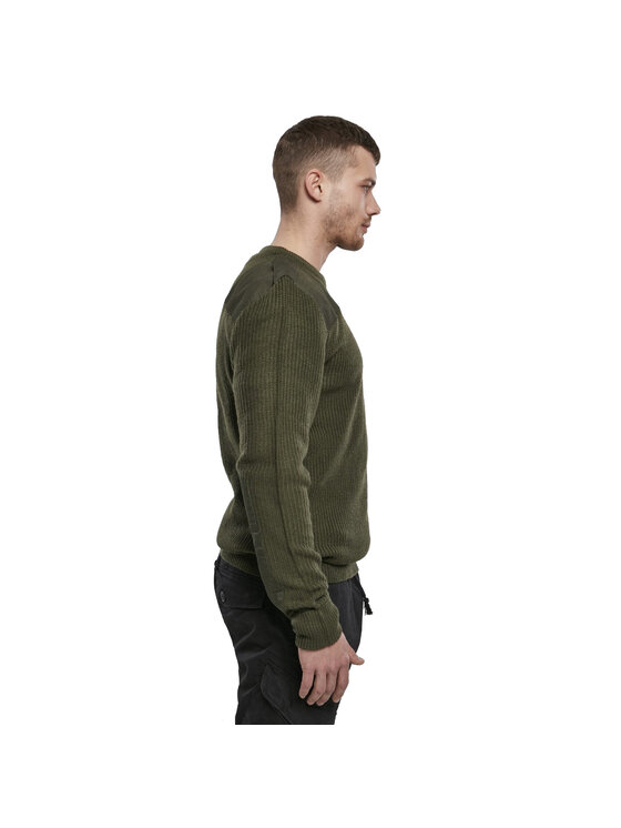 Brandit Brandit Sweter 5018.1.XXL Zielony Regular Fit