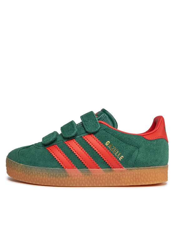 adidas adidas Sneakersy Gazelle Kids IE8674 Zelená