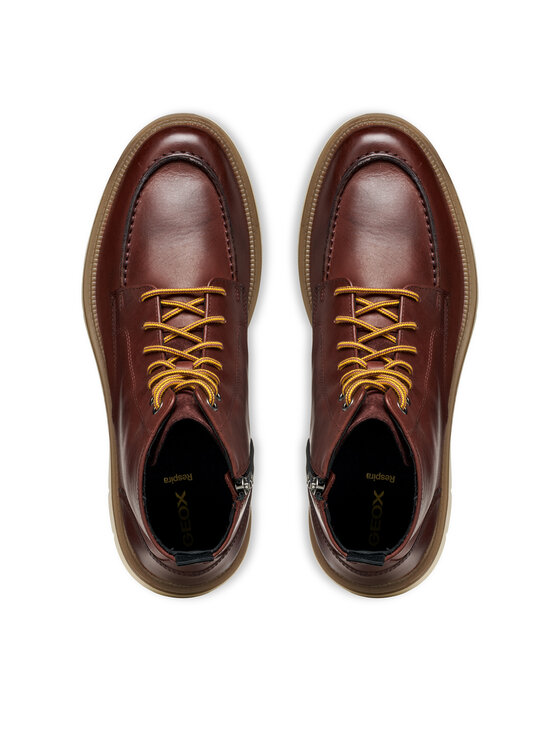 Geox Geox Zimski škornji U Pove U56M7A 000FF C7011 Bordo rdeča
