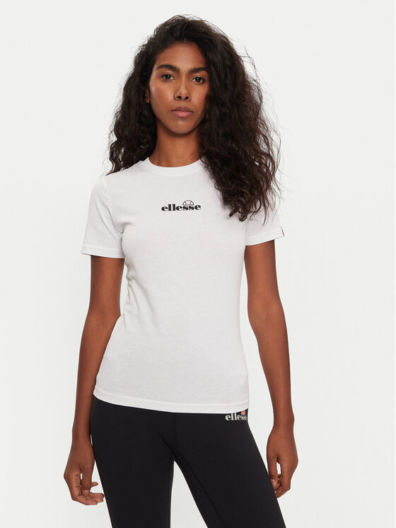 Ellesse T-krekls Beckana SGP16458 Balts Regular Fit