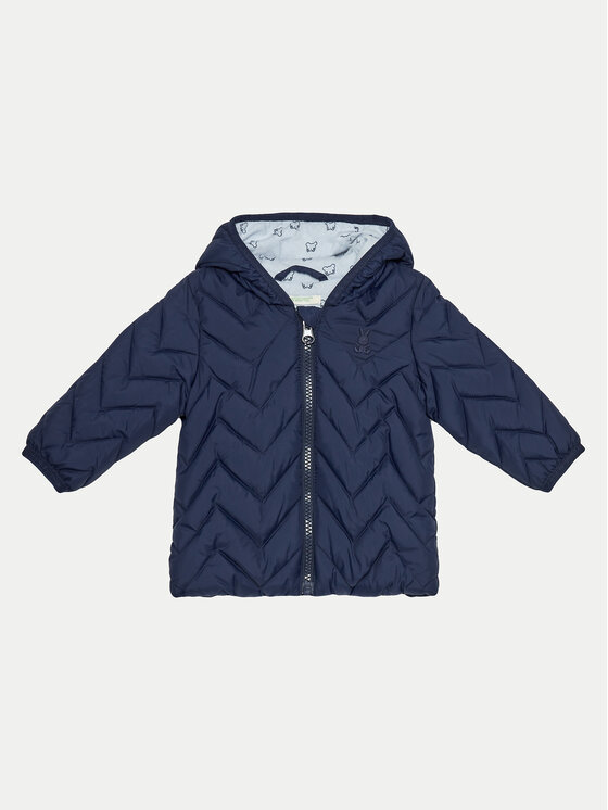 United Colors Of Benetton United Colors Of Benetton Winterjacke 2WU0AN00S Dunkelblau Regular Fit