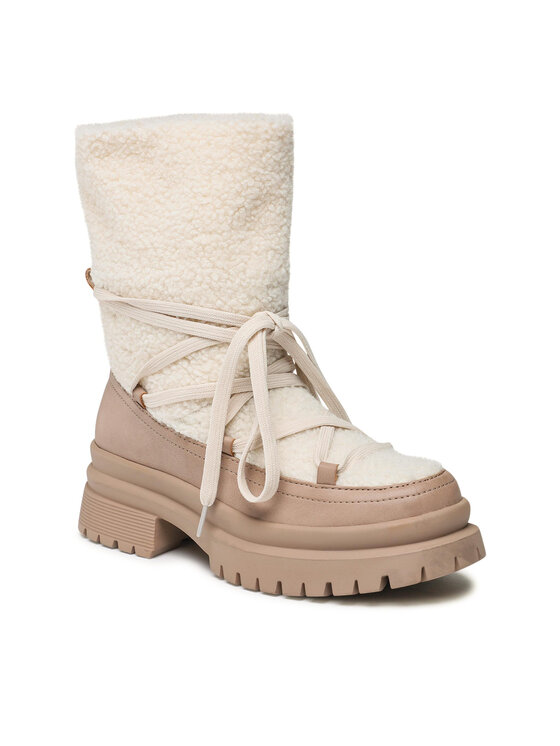 Jenny Fairy Jenny Fairy Schnürstiefeletten WS5795-16 Beige