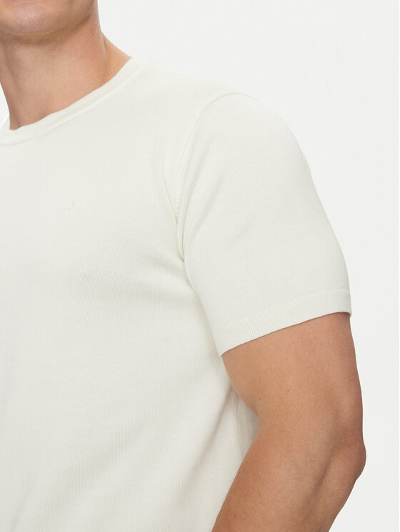 Calvin Klein Calvin Klein Футболка K10K114485 Écru Regular Fit