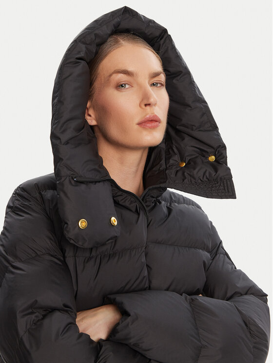 PINKO PINKO Μπουφάν πουπουλένιο Giza Μαύρο Regular Fit