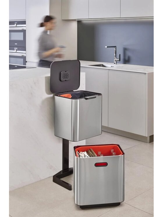 Joseph Jospeh Joseph Jospeh Kosz na śmieci Joseph Joseph Intelligent Waste Pomarańczowy