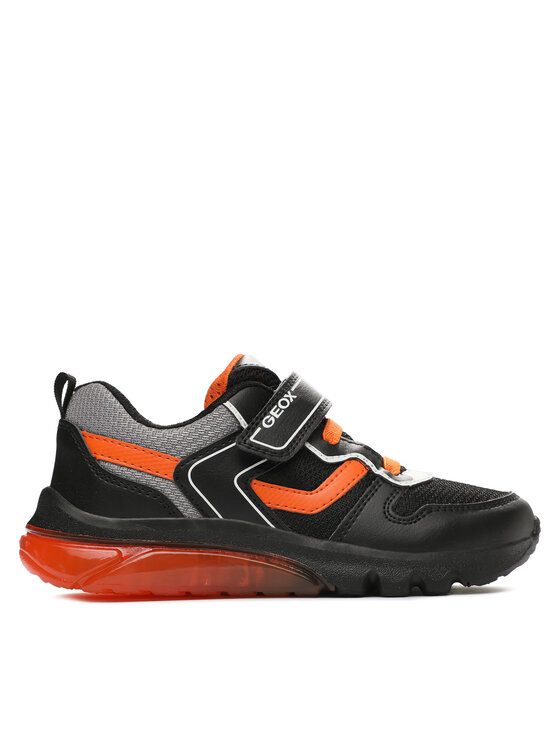 Sneakers Geox J Ciberdron Boy J36LBC 011FE C0038 S Negru