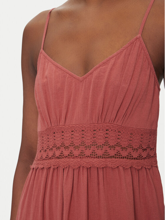 Vero Moda Vero Moda Letní šaty Quincy 10324588 Červená Regular Fit
