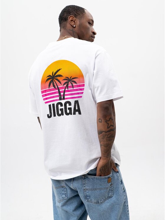 Jigga Wear Jigga Wear T-Shirt 132300 Biały Oversize