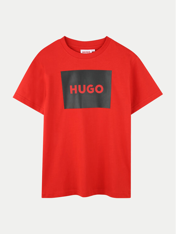 Hugo T-krekls G00144 M Sarkans Regular Fit