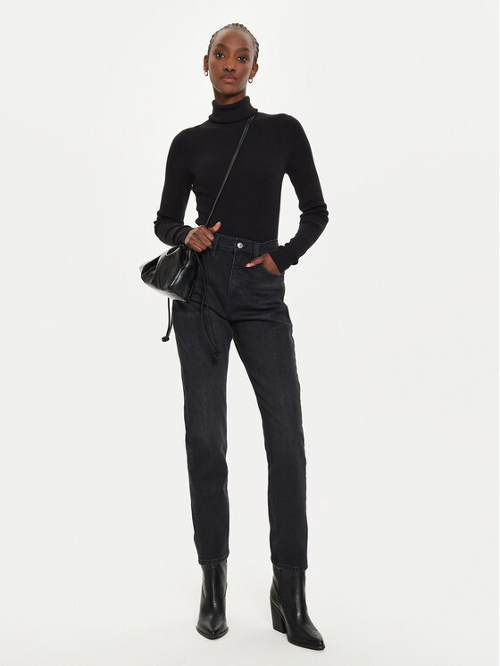 Calvin Klein Jeans Calvin Klein Jeans Rolák J20J224225 Černá Regular Fit