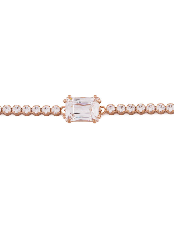 Swarovski Swarovski Zapestnica Tennis Matrix 5730706 Bela
