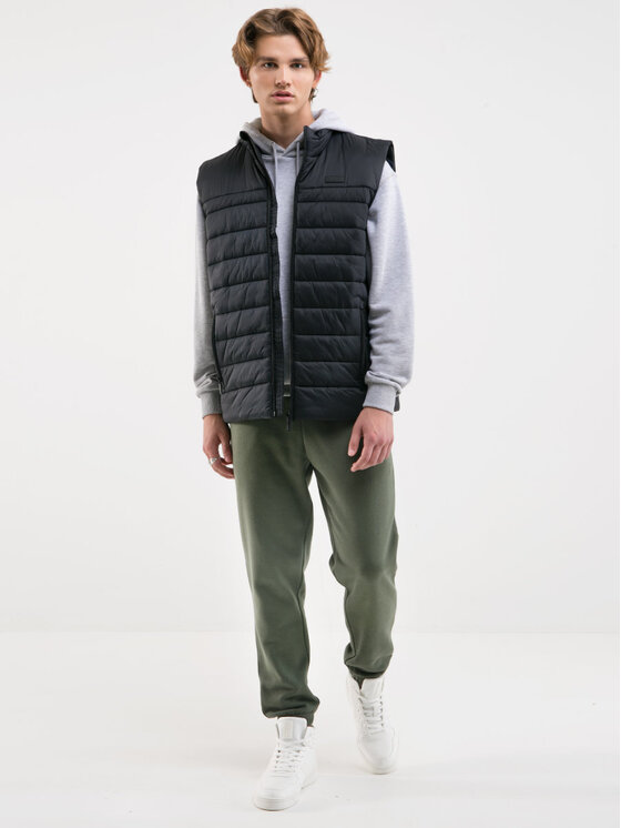 BIG STAR BIG STAR Kamizelka LEGELAN_906_130 Czarny Basic Fit