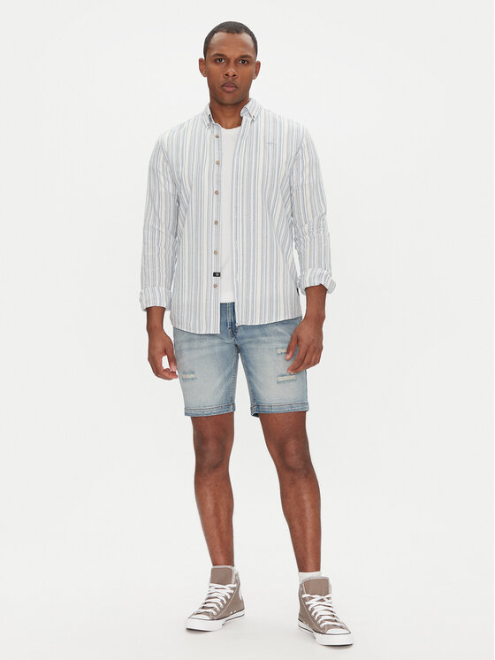 INDICODE INDICODE Košile Niusser 20-540 Barevná Regular Fit