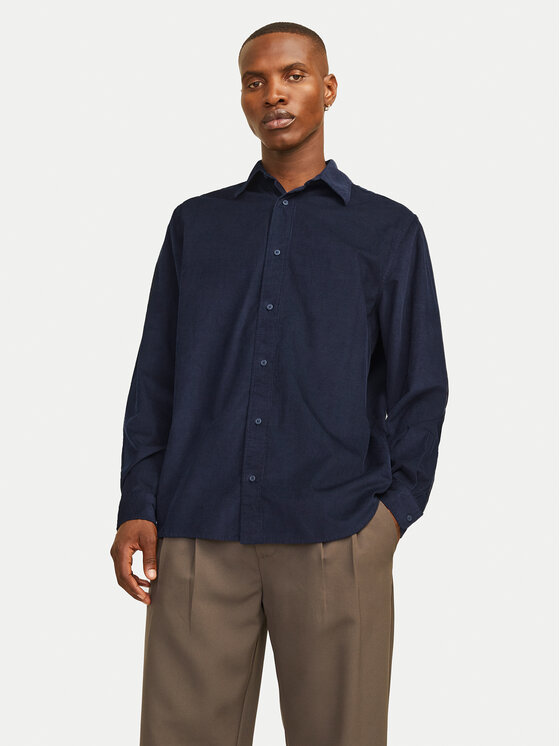 Jack&Jones Jack&Jones Srajca Cregent 12260725 Mornarsko modra Comfort Fit